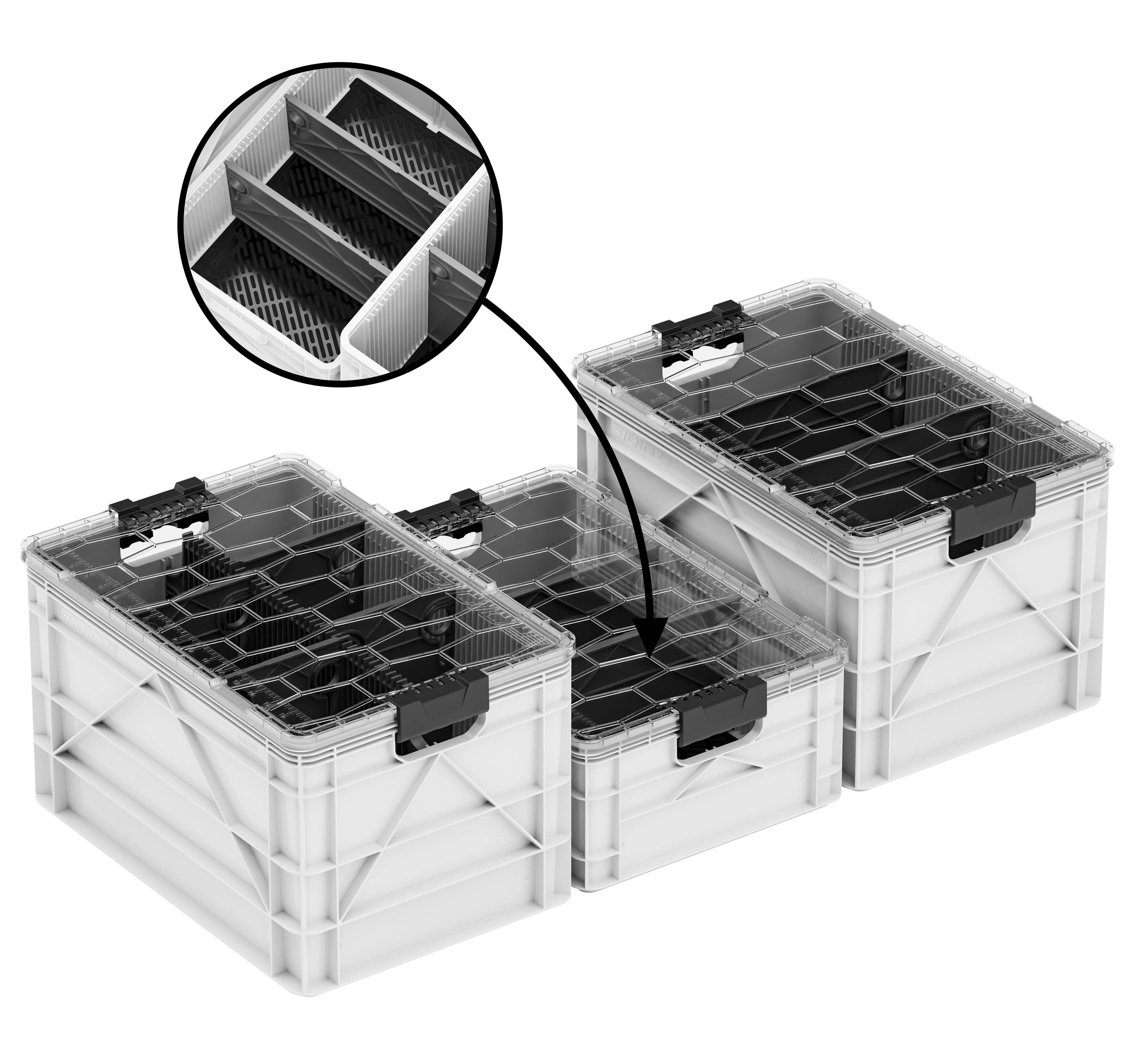 SIDIO - Venta al por mayor Cesta/caja de almacenamiento - Paquete PRO 2.013