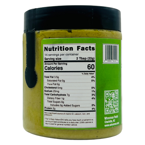 Whoomus Hummus - Wholesale Dip - 8oz - 6 Pack All Natural Gourmet Hummus Original Flavor1