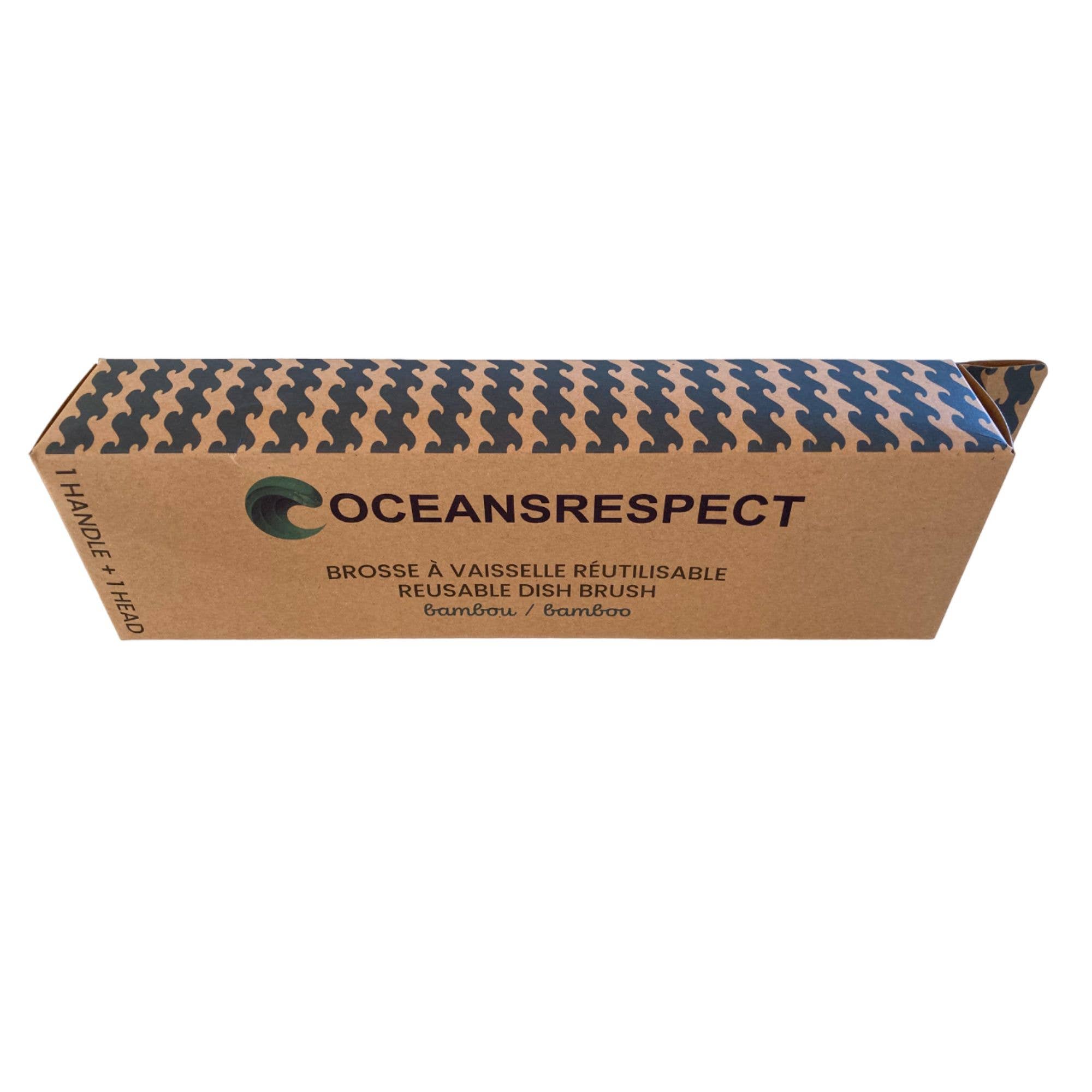 Oceansrespect 🌊🌍🌱 - Wholesale Cleaning Brush - Reusable bamboo dish brush with replaceable head10