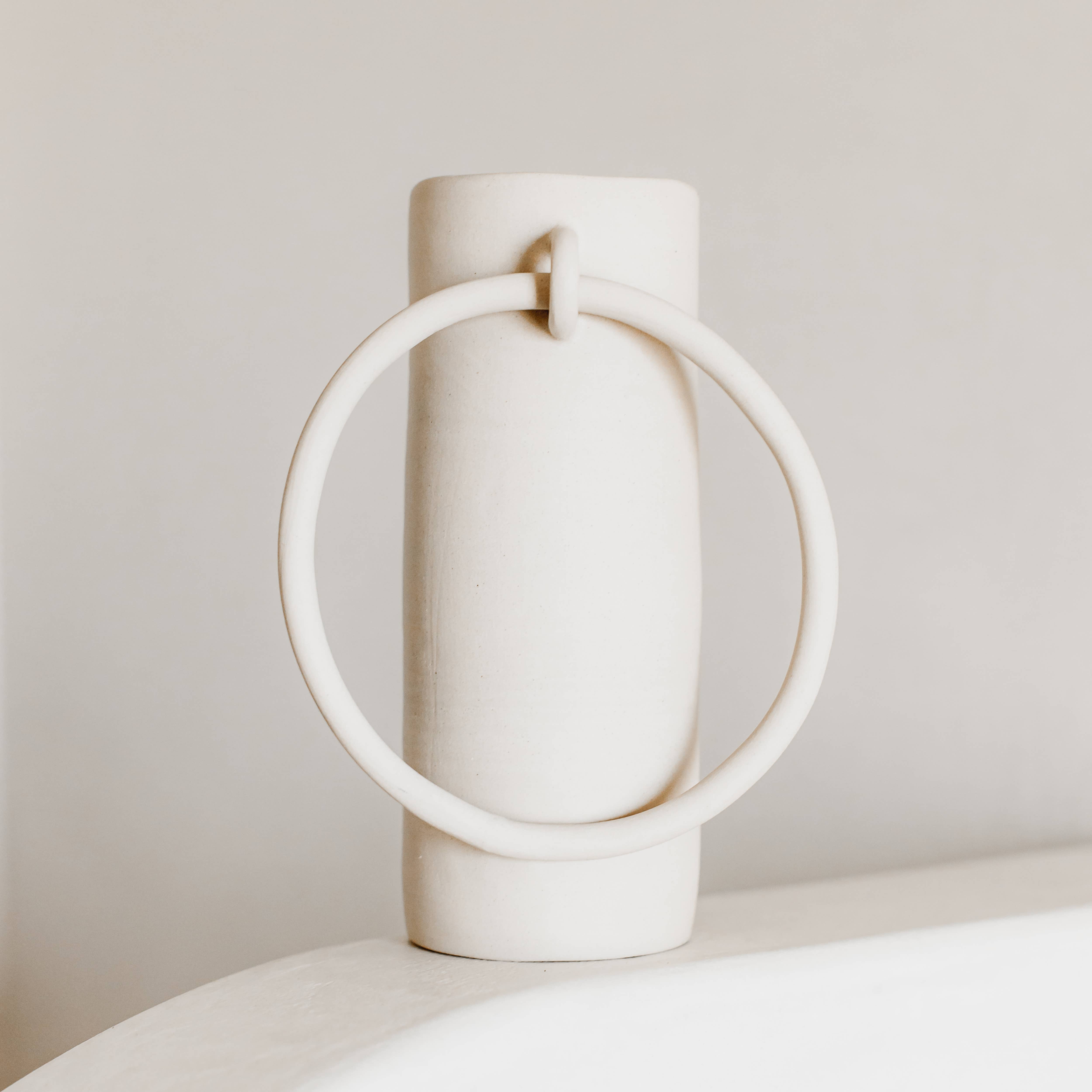 Claycraft - Wholesale Vase - Handmade raw fine ceramic soliflore vase design0