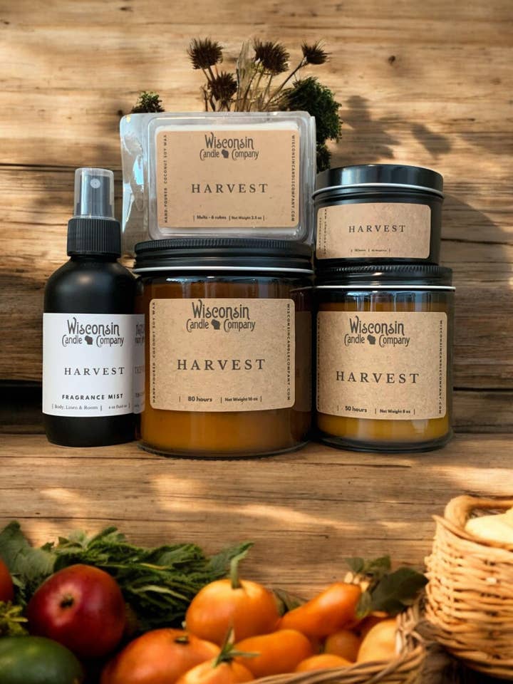 Harvest for wholesale by Wisconsin Candle Company