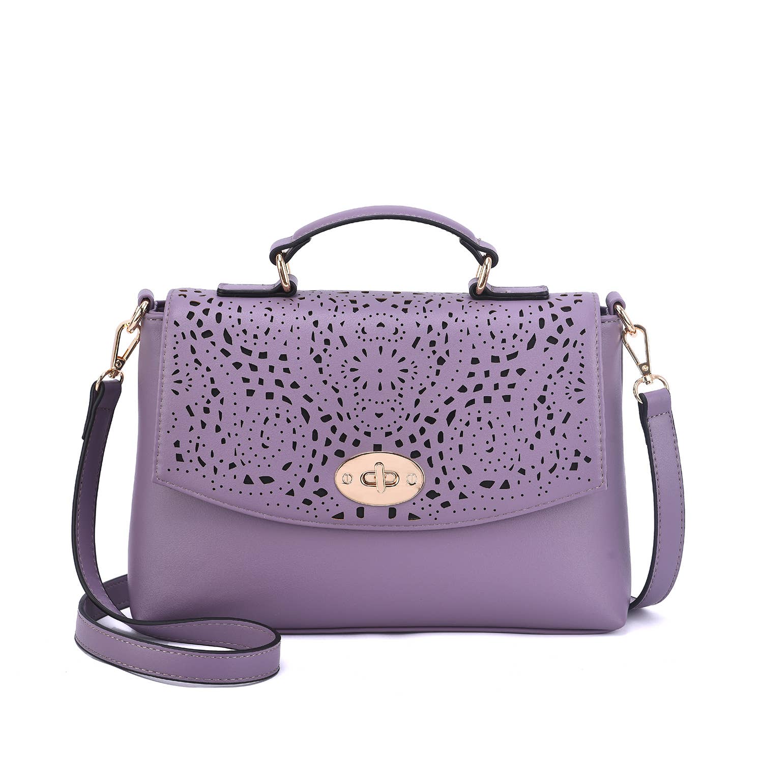 Mellow World - Wholesale Crossbody Bag - Women's - Quinn Perforated Crossbody4