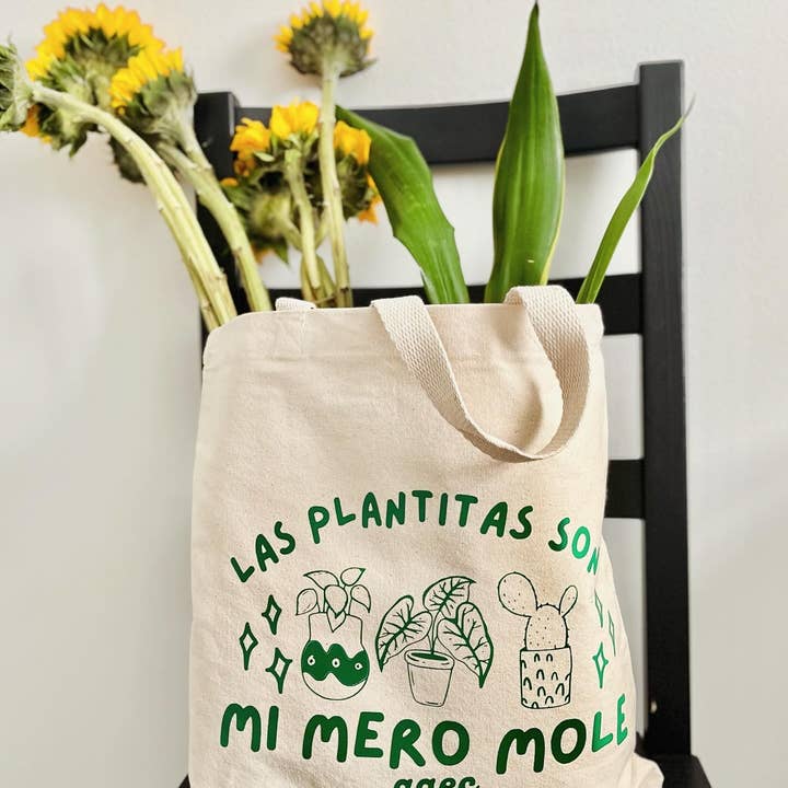 Gaec Studio - Wholesale Tote Bag - Women's - “Plantitas” heavy duty tote bag 1
