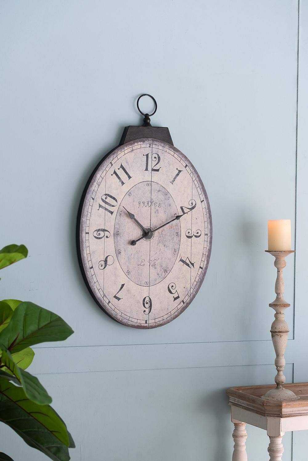 A&B Home Group Inc. - Wholesale Wall Clock - Oval Wall Clock0