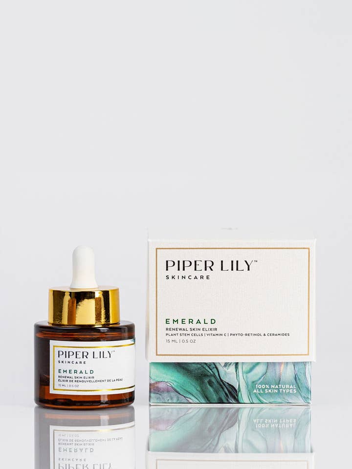 Élixir de Renouvellement Émeraude 15 ml pour la vente par PIPER LILY™ Skincare