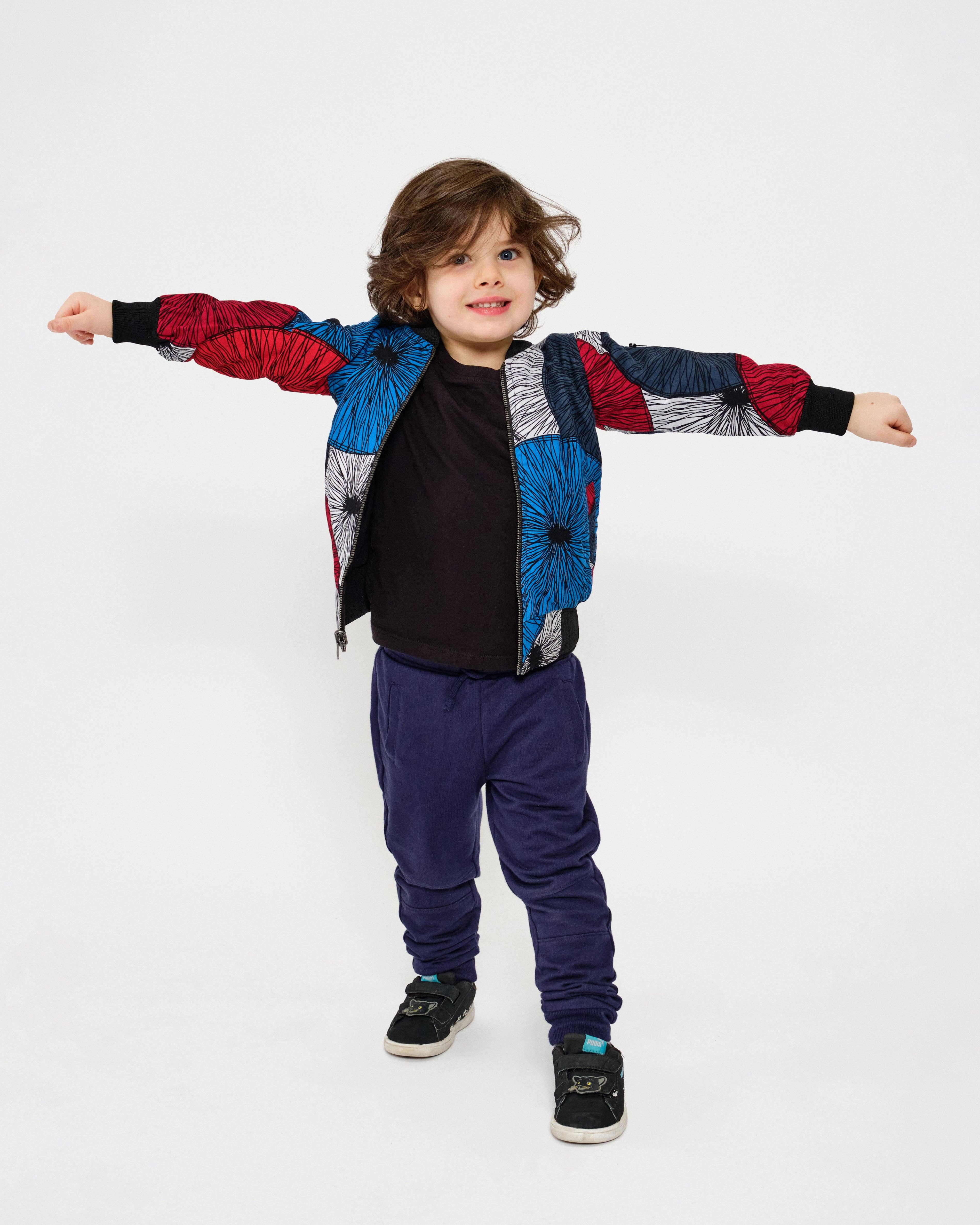 mikono.africa UG - Wholesale Bomber Jacket - Kids - children's jacket 'Nyota'6