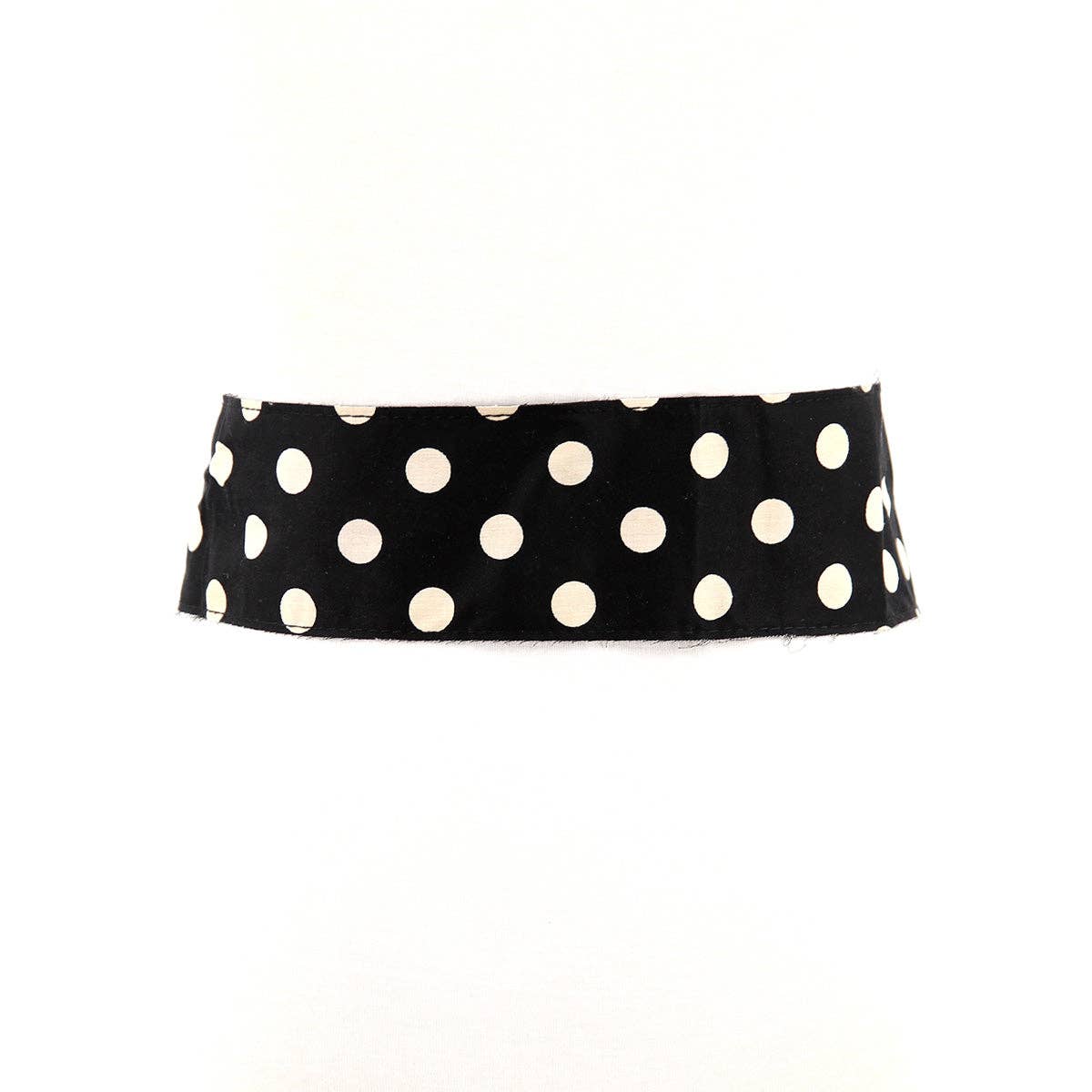 COMECO INC - Vendita all'ingrosso Cintura - Donna - Cintura morbida in cotone a pois5