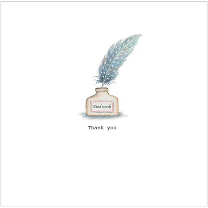 Greeting Card Thank You for wholesale by Natural Partners Limited