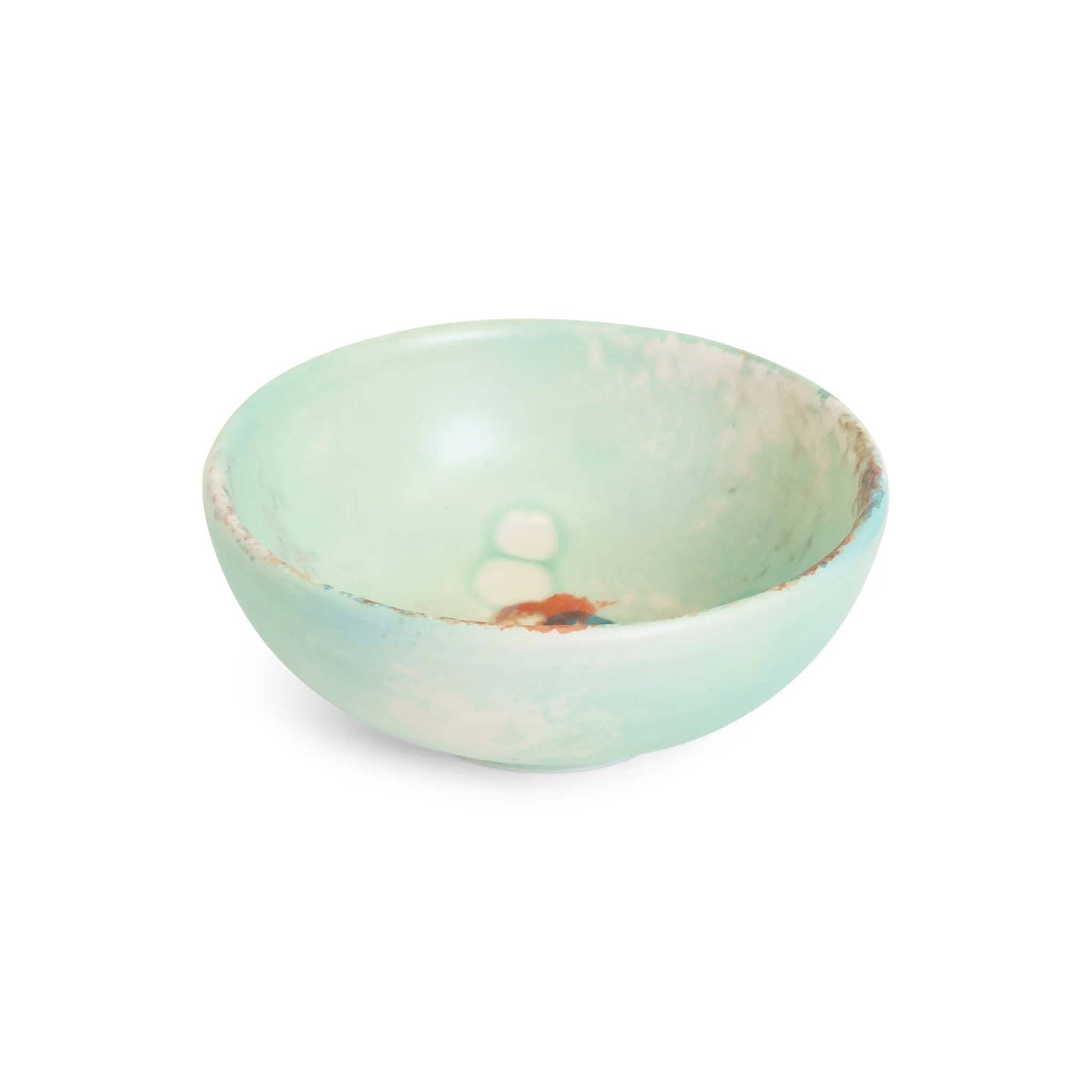 ABS Pottery – wholesale Dish – Deep Tapas Dish Coral0