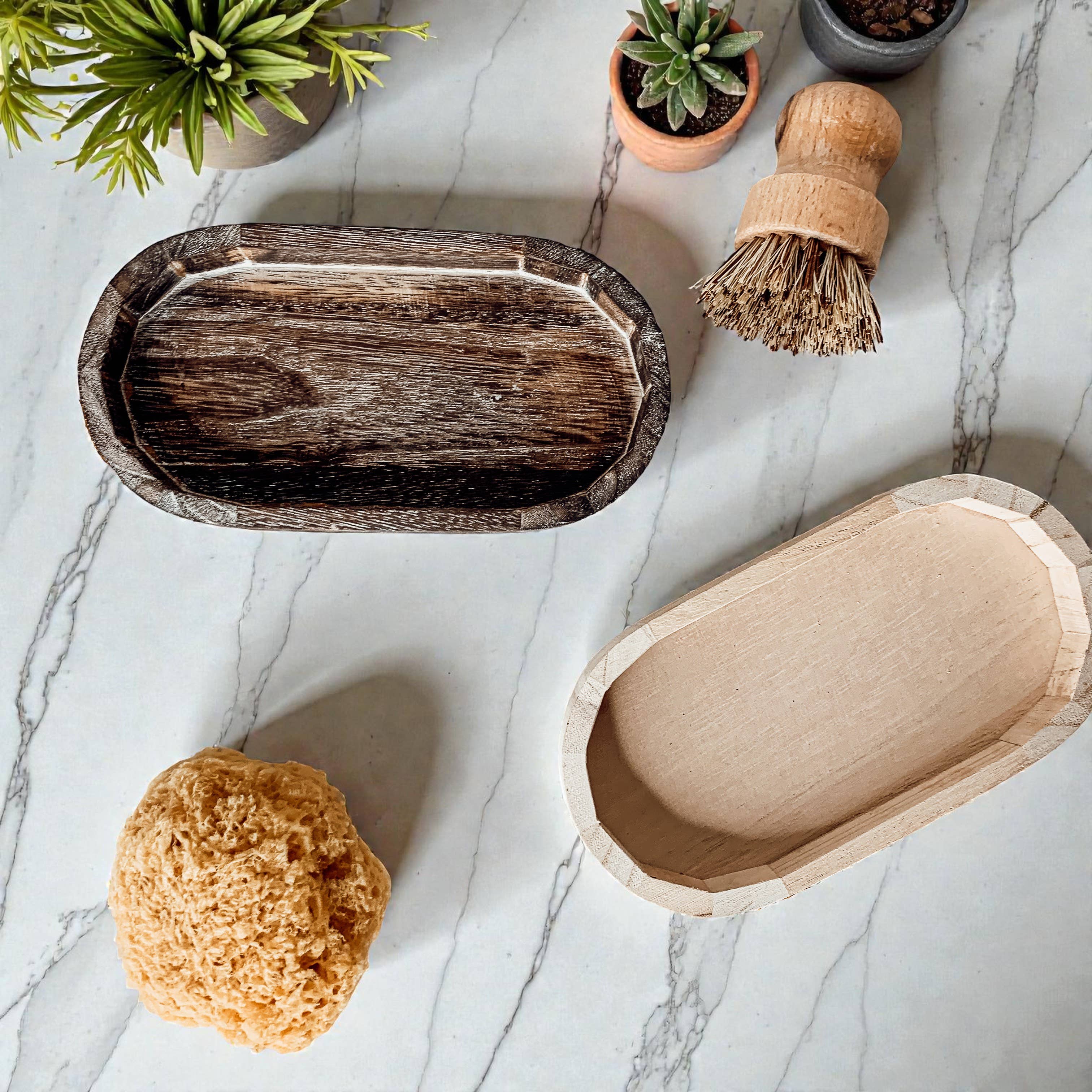 Gia Roma - Wholesale Decorative Tray - Rustic Wood Tray, Handmade Wooden Dispenser & Trinket Tray56