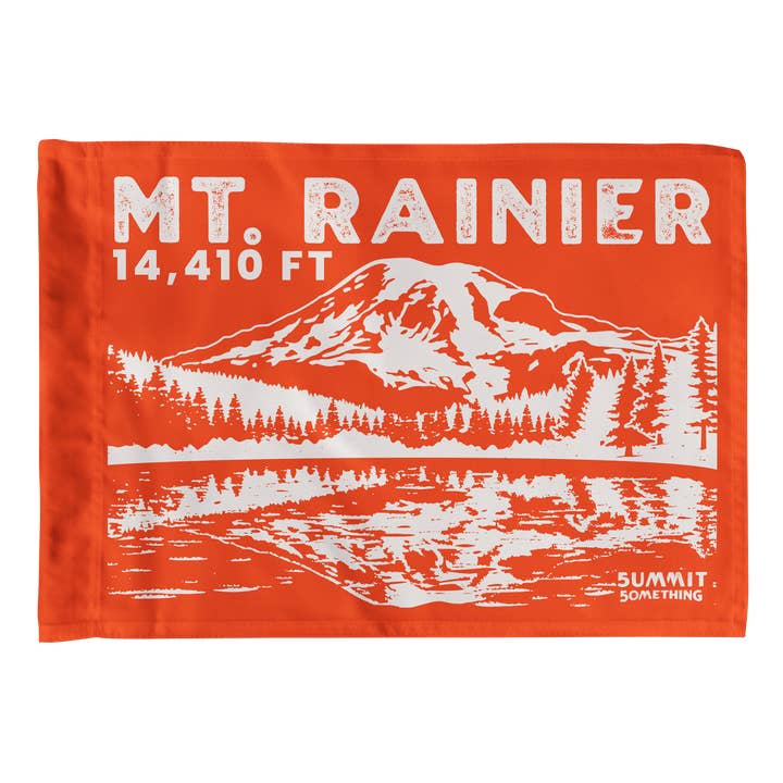 Summit Something - Wholesale Flag - Mt. Rainier Summit Flag