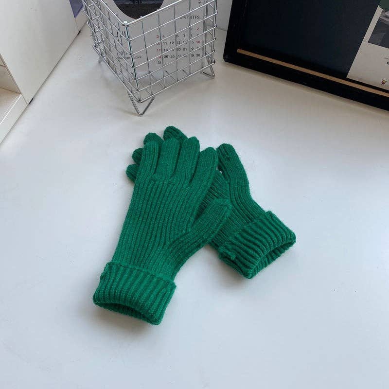 Plush Looks - Wholesale Gloves – Child - Kids Finger Touchscreen Knitted Gloves1