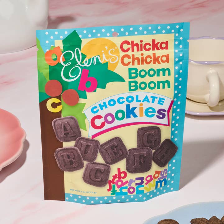Chicka Chicka Boom Boom Chocolate Alphabet Cookies for wholesale by Eleni's Cookies