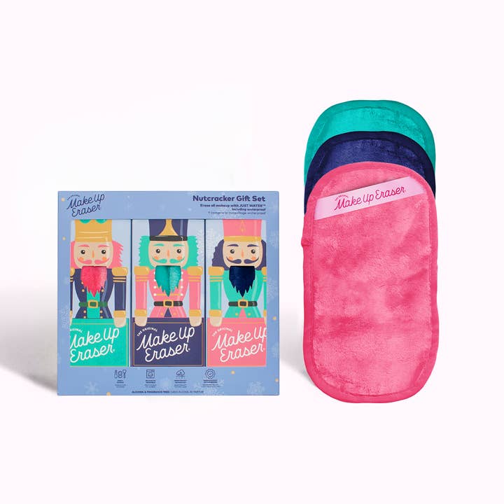 MakeUp Eraser - Wholesale Makeup Remover - Nutcracker 3pc Mini PRO | Holiday Value Set | $30 Value