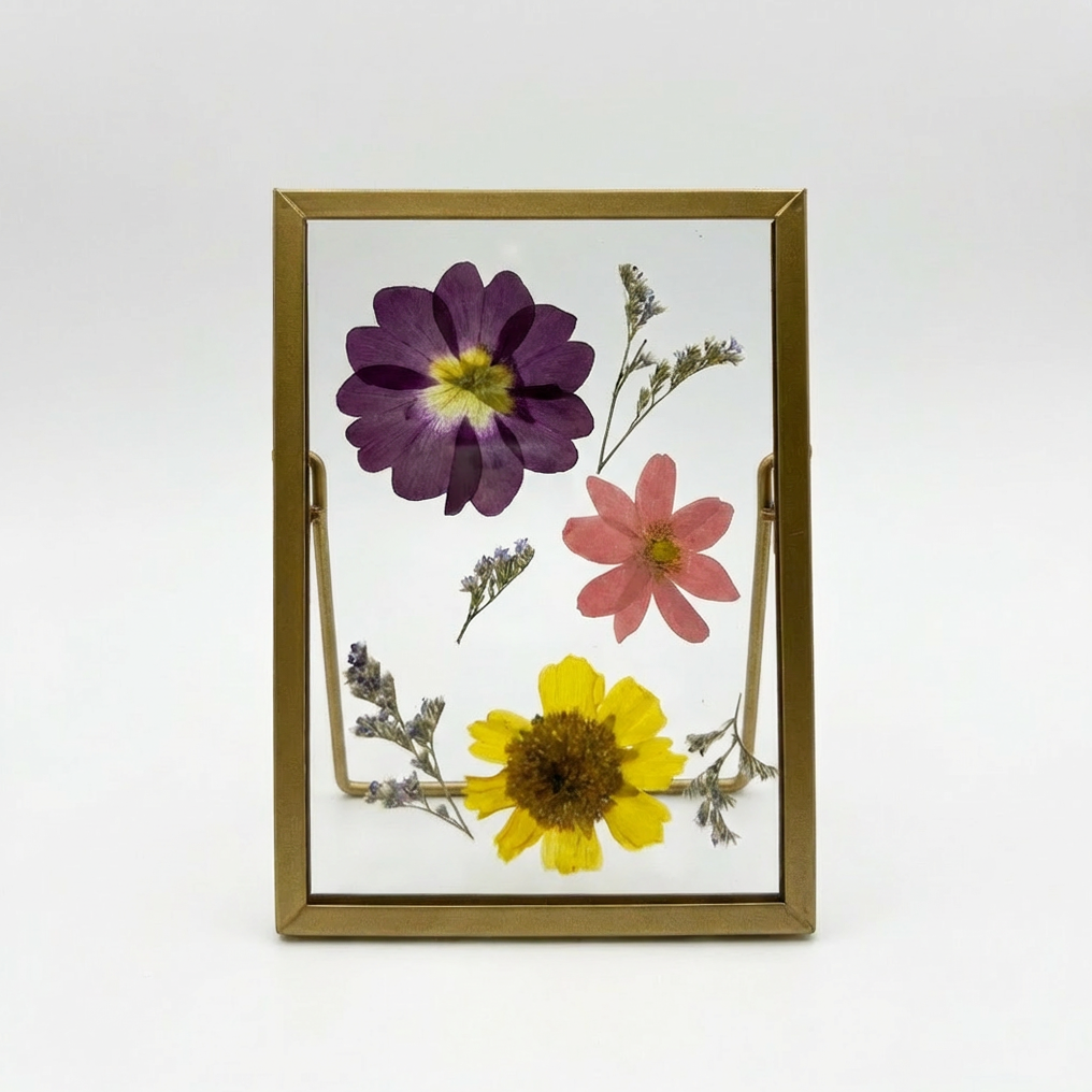 Sunnie Lane - Wholesale Desk/Tabletop Sign - Real Pressed Flower Frame - Beautiful Flower Art17