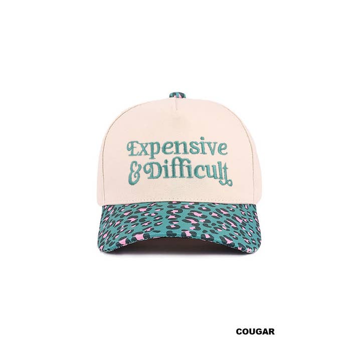 42POPS - Wholesale Baseball cap – Women's - ,,_.0905 Expensive & Difficult Two Tone Canvas Cotton Cap SI-284688