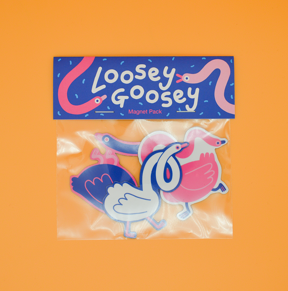 Lauren Morsley – wholesale Magnet – Loosey Goosey Magnet Pack7
