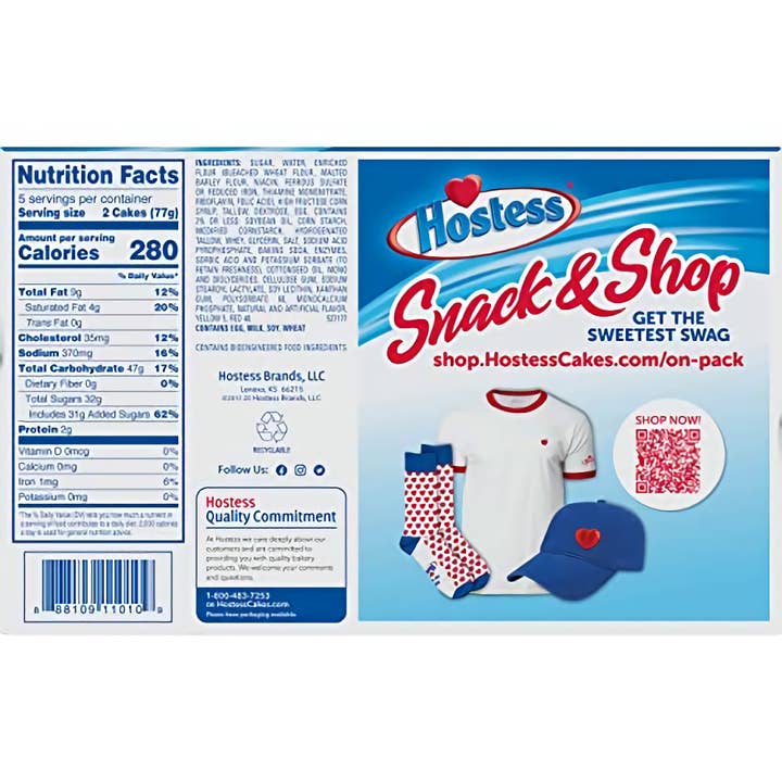Long Island Candy Factory – wholesale Tårta – Hostess Twinkies Multipack 10ct 13.58Oz FODRAL MED 6 (60 totalt