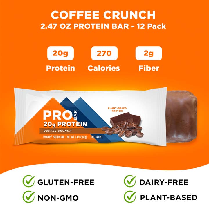 PROBAR - Vente Barres de céréales - Pochette PROTEIN Coffee Crunch3