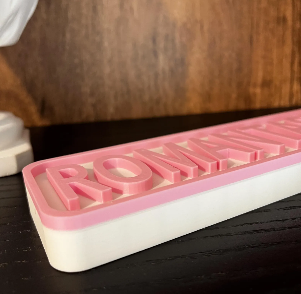 The Printed Maniac - Wholesale Bord/bordje - Aanpasbaar Boekenplank Straatbord: Kies Kleuren & Formaat6