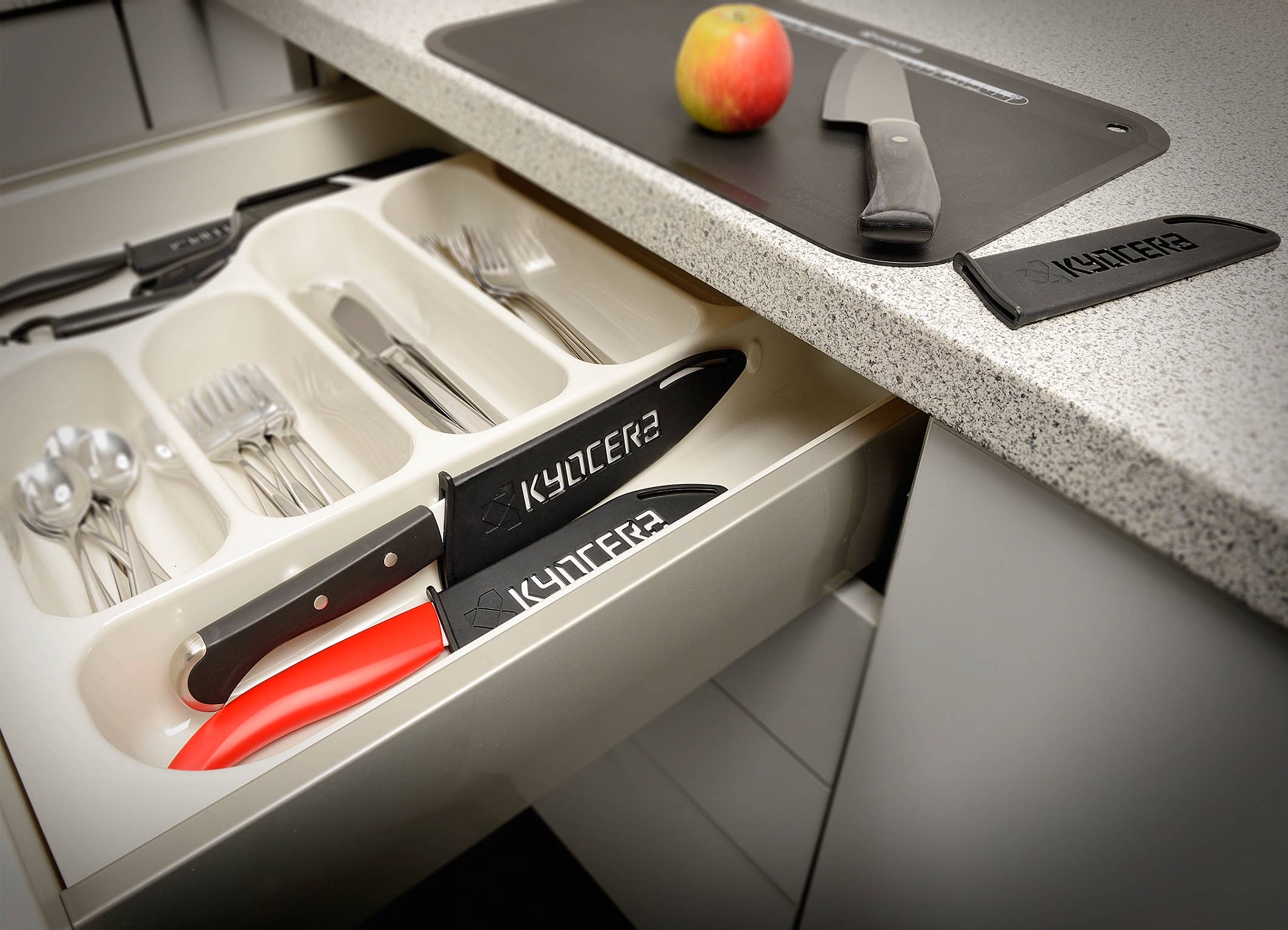 Kyocera International, Inc. - Wholesale Kitchen/Utility Knife - KYOCERA BLACK BLADE GUARD [FITS UP TO 4.5" BLADE]3