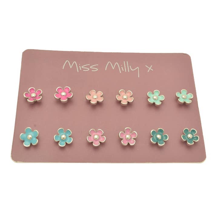 Vår- och sommarörhängen med prästkragar set för wholesale av Miss Milly Limited