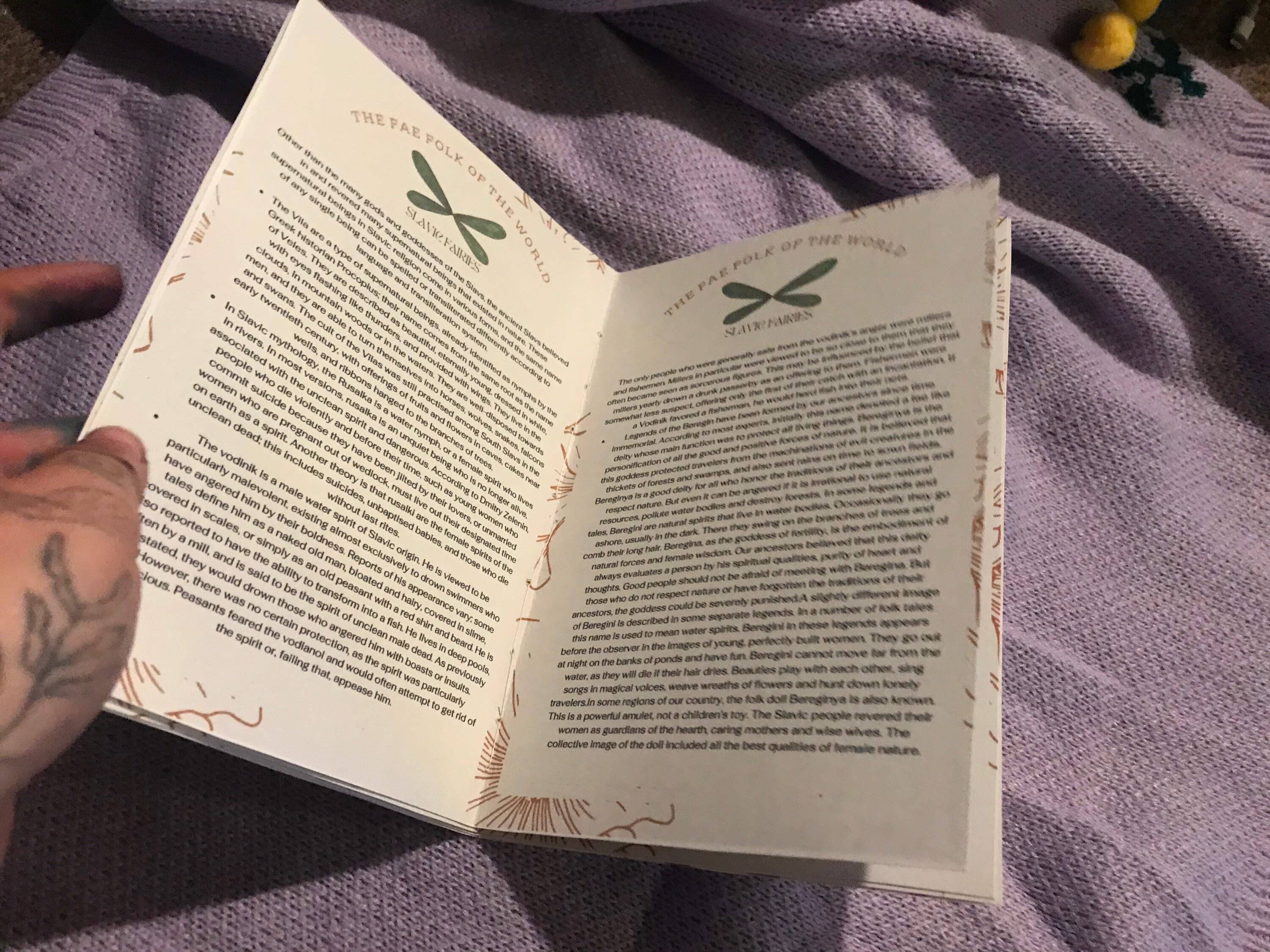 lotusleafaltars - Wholesale Folklore & Mythology - The Folklore of Faerie Magic: A zine guidebook1