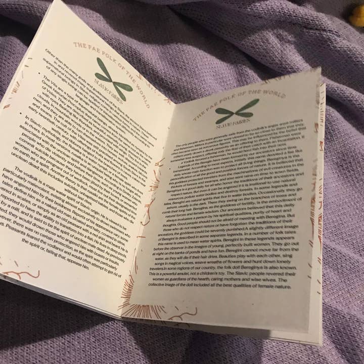 lotusleafaltars - Wholesale Folklore & Mythology - The Folklore of Faerie Magic: A zine guidebook1