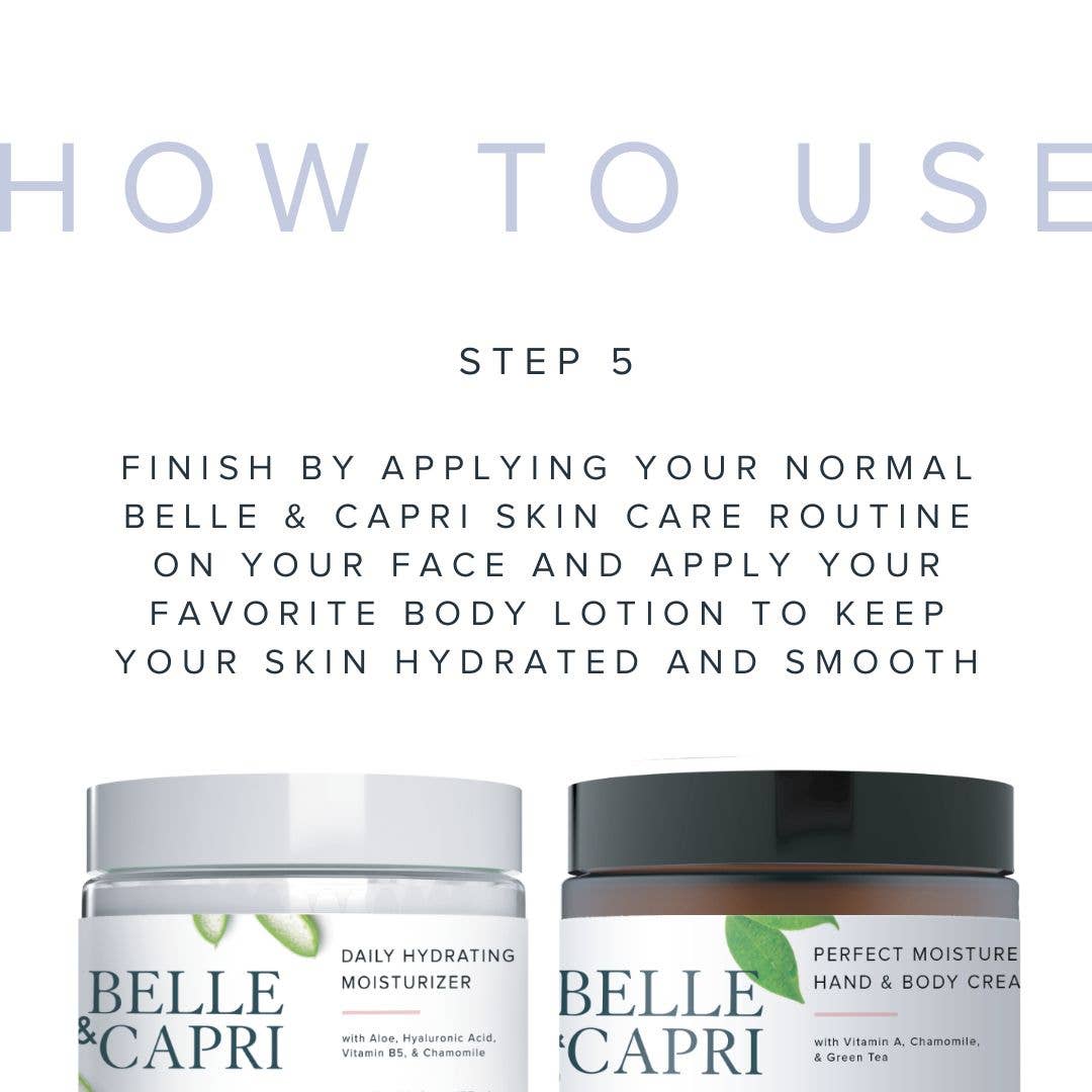 BELLE & CAPRI - Vendita all'ingrosso Guanti/muffole esfolianti - Guanto Esfoliante per Viso e Corpo14