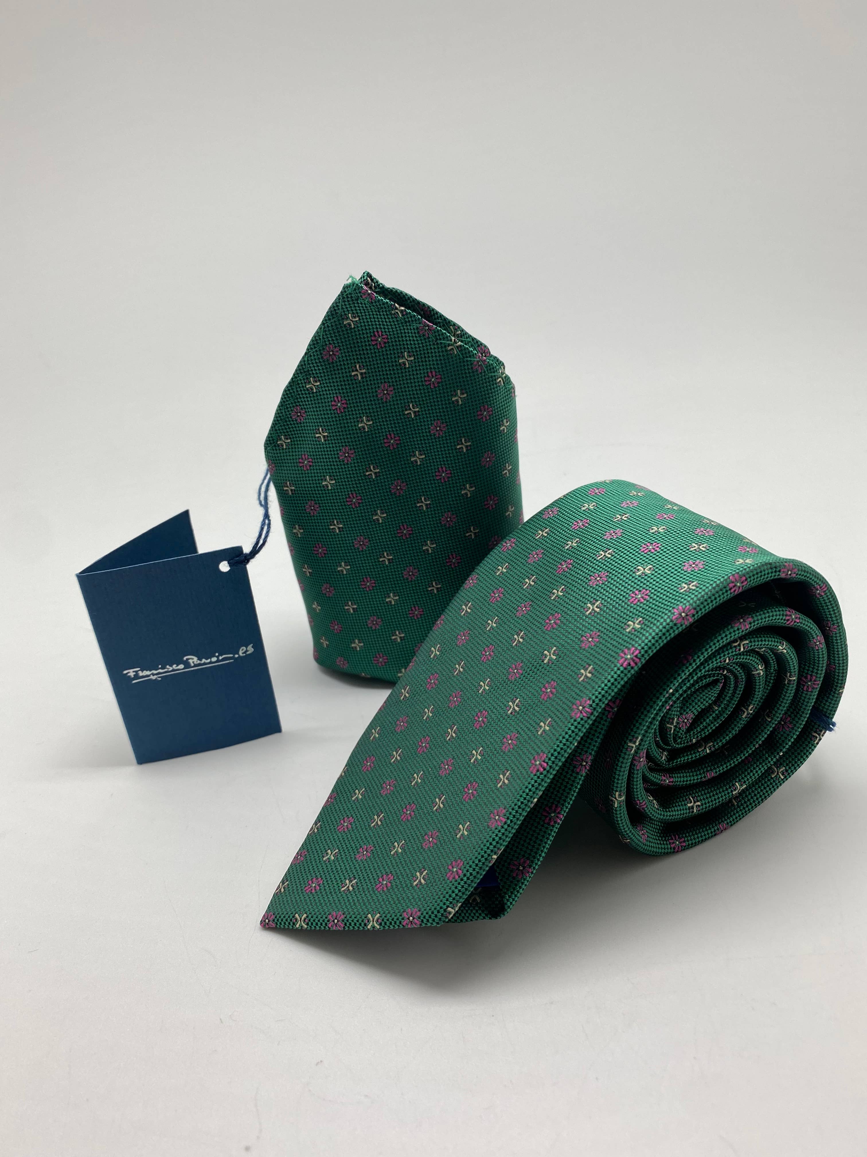 Andaluza De Corbatas SLU - Wholesale Necktie - Men's - Two Flowers Tie9
