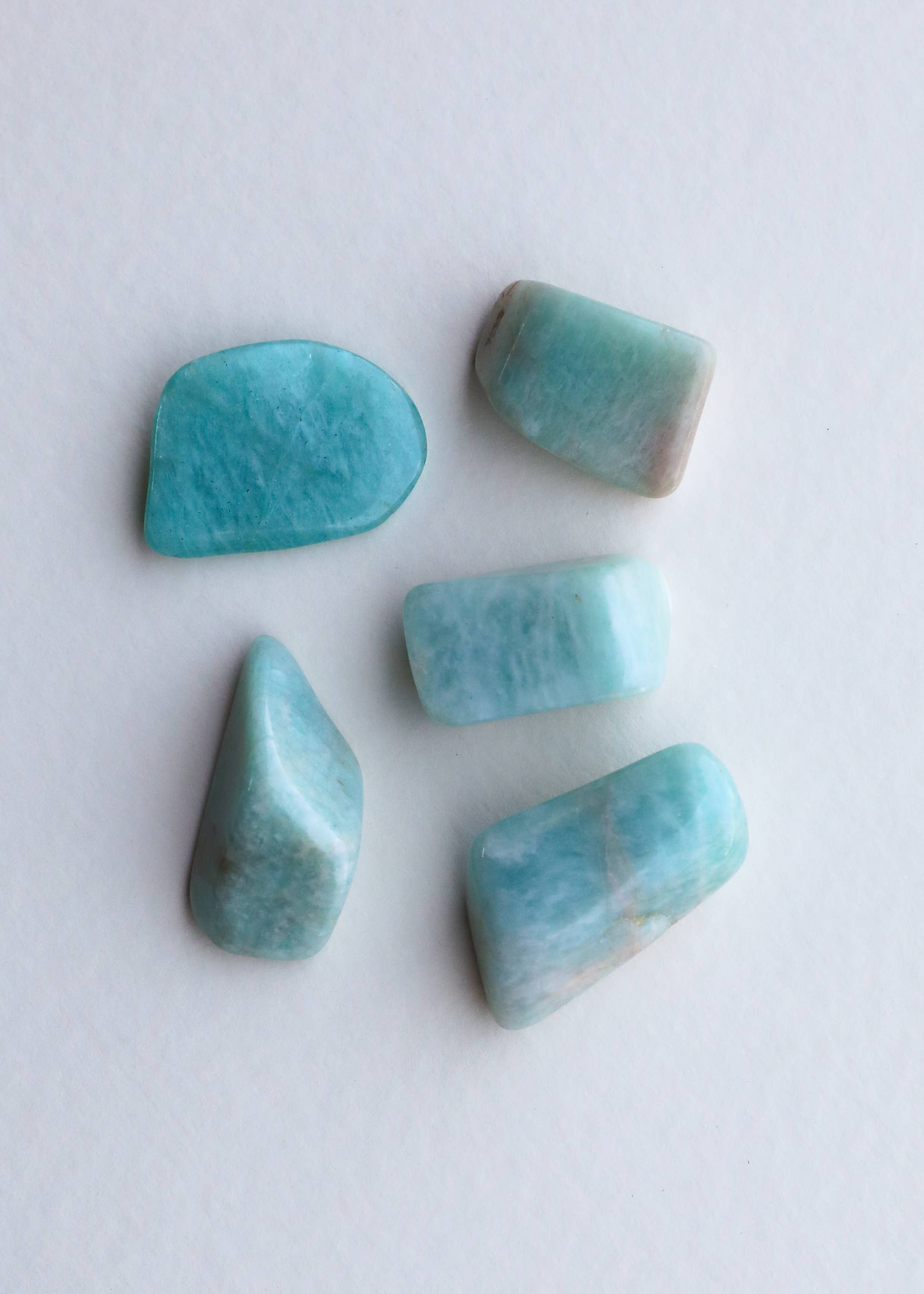JaxKelly Candles - Wholesale Spiritual Stone/Crystal - Amazonite - Set of 10 Crystals0