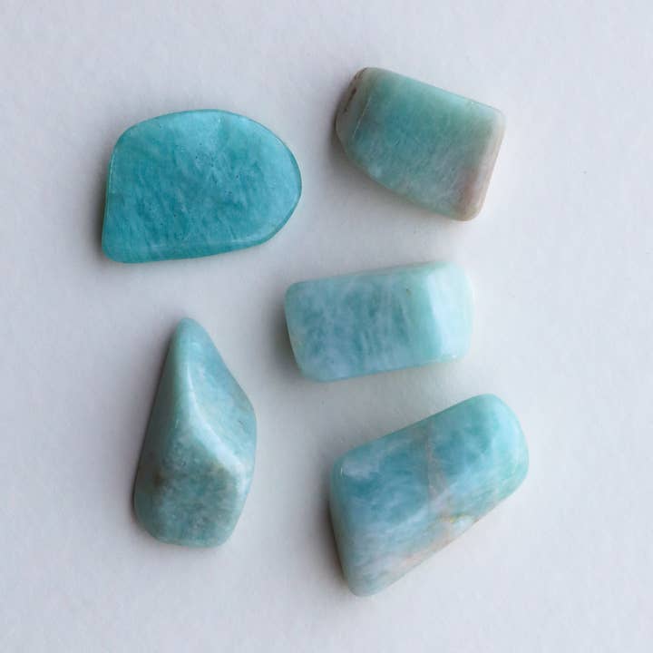 JaxKelly Candles - Wholesale Spiritual Stone/Crystal - Amazonite - Set of 10 Crystals