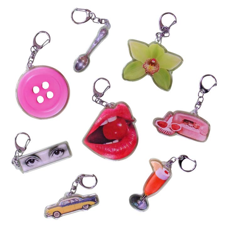 picto-charm™ keychain for wholesale by Haricot Vert