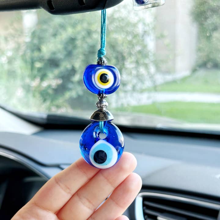 Evileyefavor - Wholesale Car Decorative Charm - Unisex - Evil Eye Car Charm, Rear View Mirror Decor, New Car Gift