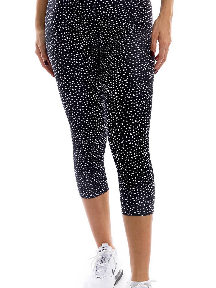 Leggins capri Star Dust Body Luxe para venta al por mayor de Carra Lee Active