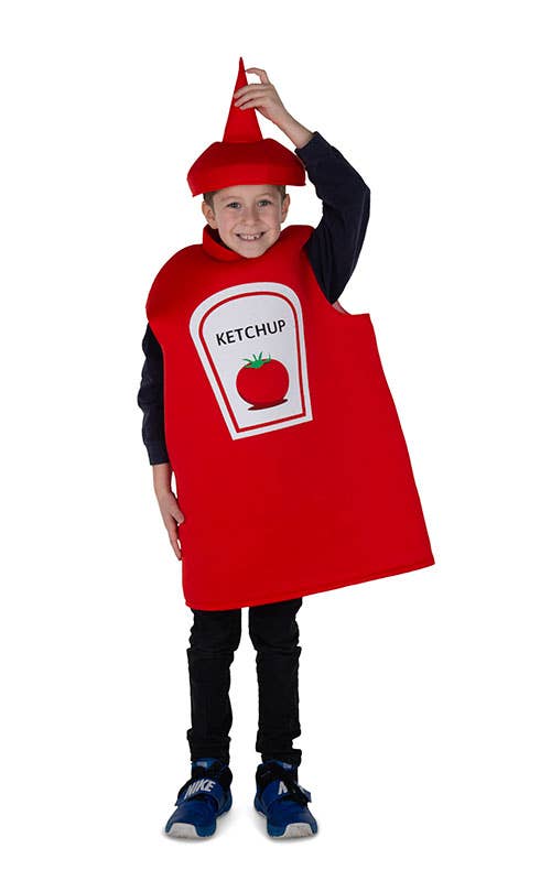 Dress Up America - Wholesale Costume - Kids - Ketchup Bottle Costume3