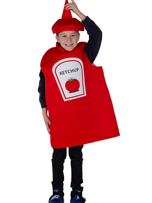Dress Up America - Wholesale Costume - Kids - Ketchup Bottle Costume3