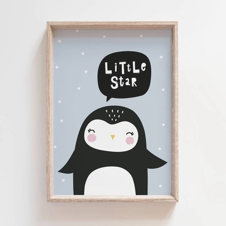 Little Star Nursery Print for wholesale by Pig and Bear