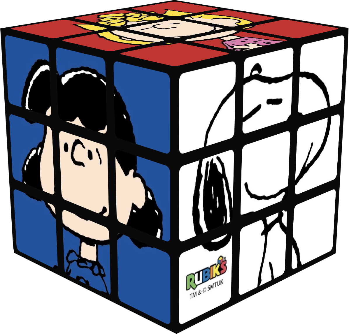 Brand Partners Group - Wholesale Puzzle - Kids - Rubik's Cube - Peanuts Classic Characters1