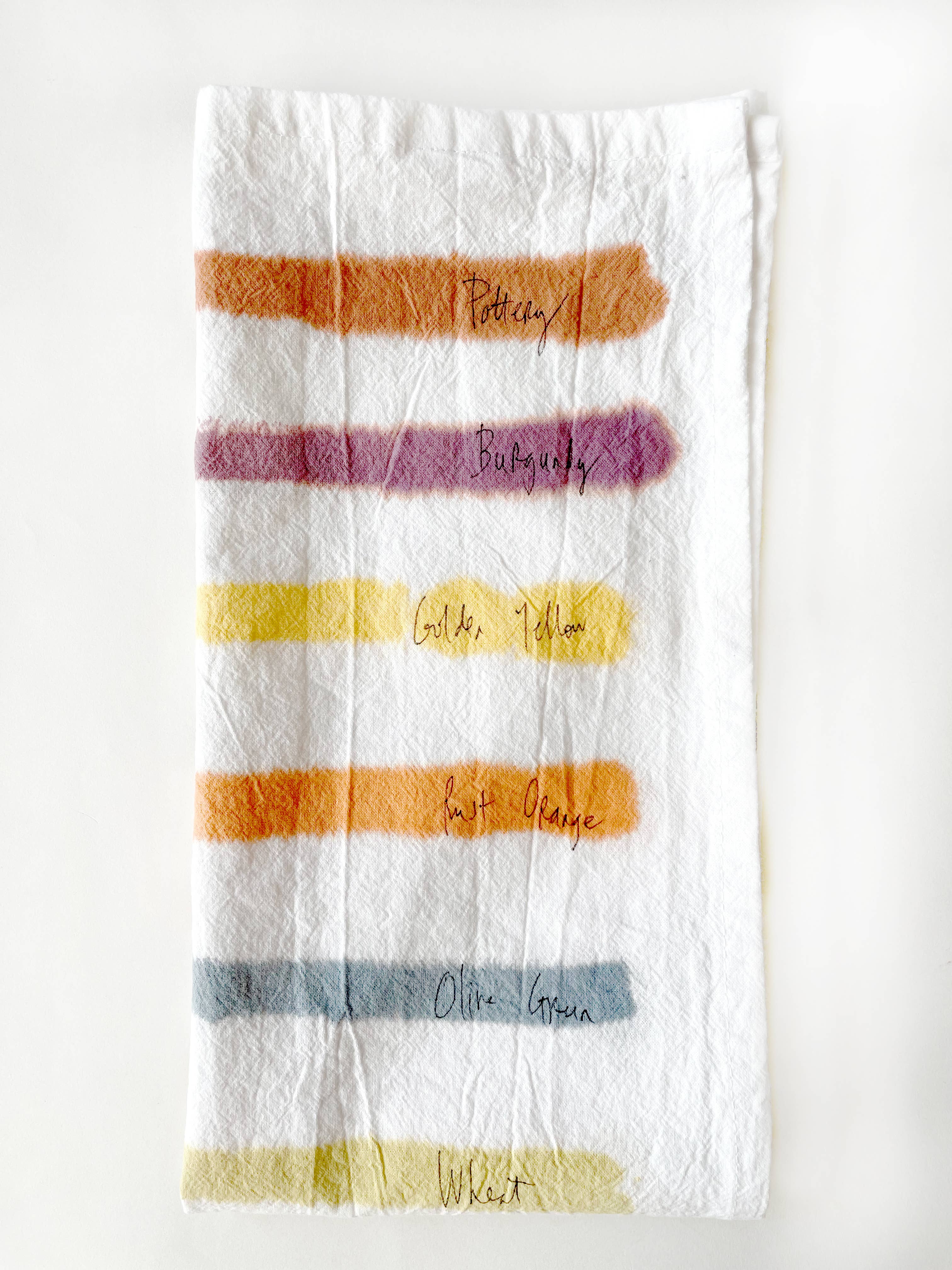 Merle Works - Wholesale Tea Towel - Autumn Hand-painted Tea Towel3