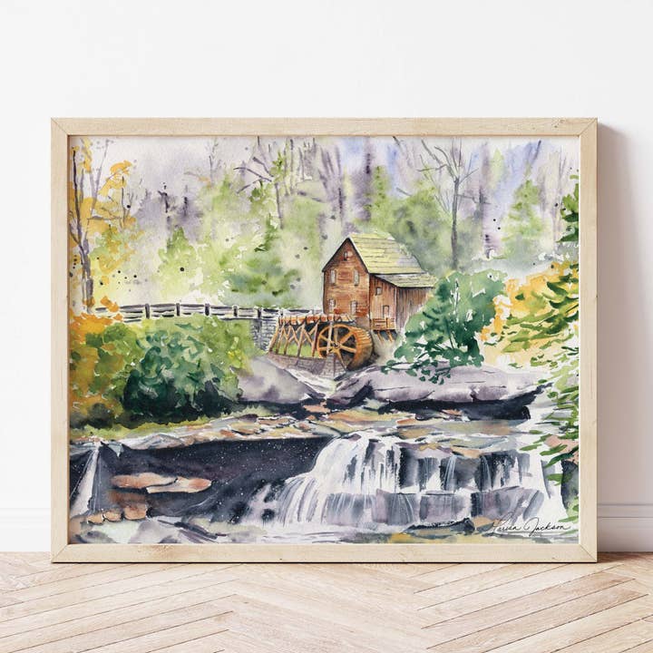 MARISAMADE - Wholesale Art Print - Babcock State Park Art Print