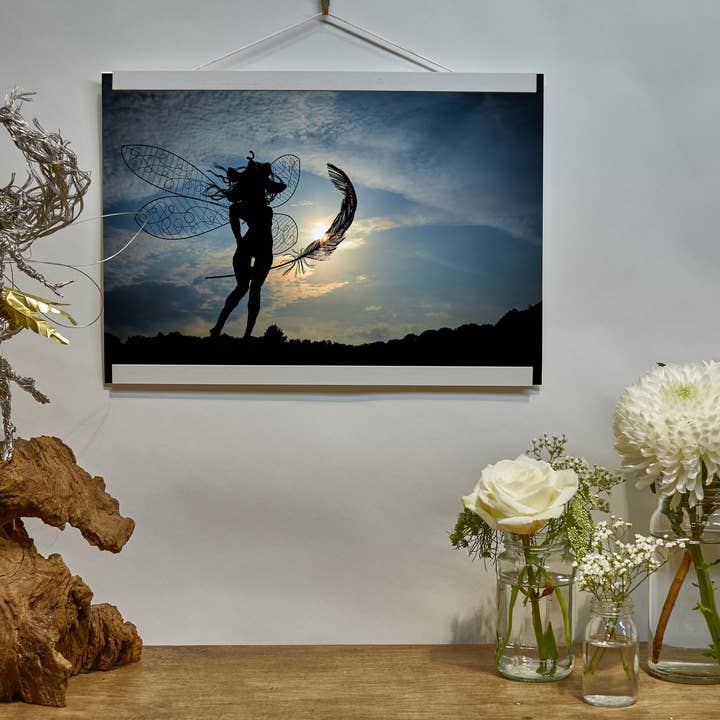 Impressão fotográfica de 'White feather 4' por atacado de Fantasywire