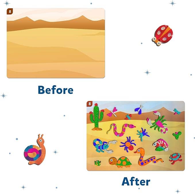 Skillmatics - Wholesale Art Set - Kids & Baby - Skillmatics - Foil Fun - Bugs & Butterflies Art for Kids7