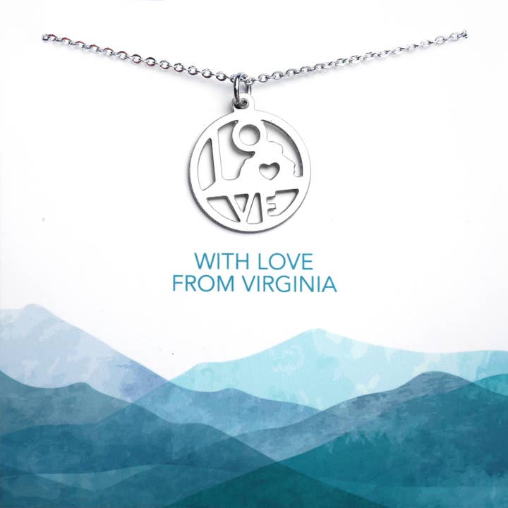 Liefde Uit Virginia Ketting (LOVE) voor wholesale door Melissa Lew