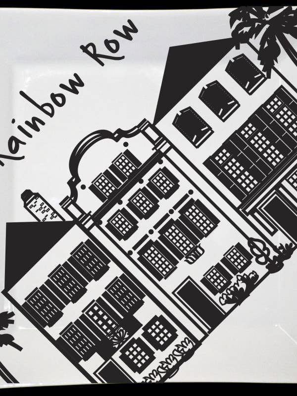 Charleston Rainbow Small Sq for wholesale by The Dish