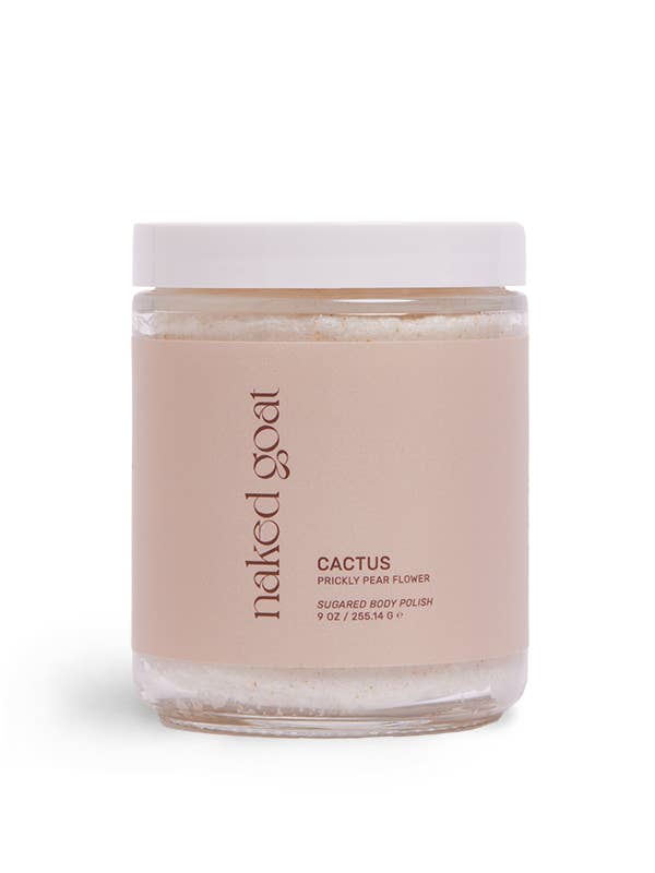 Cactus Sugared Body Polish for wholesale by Naked Goat ™