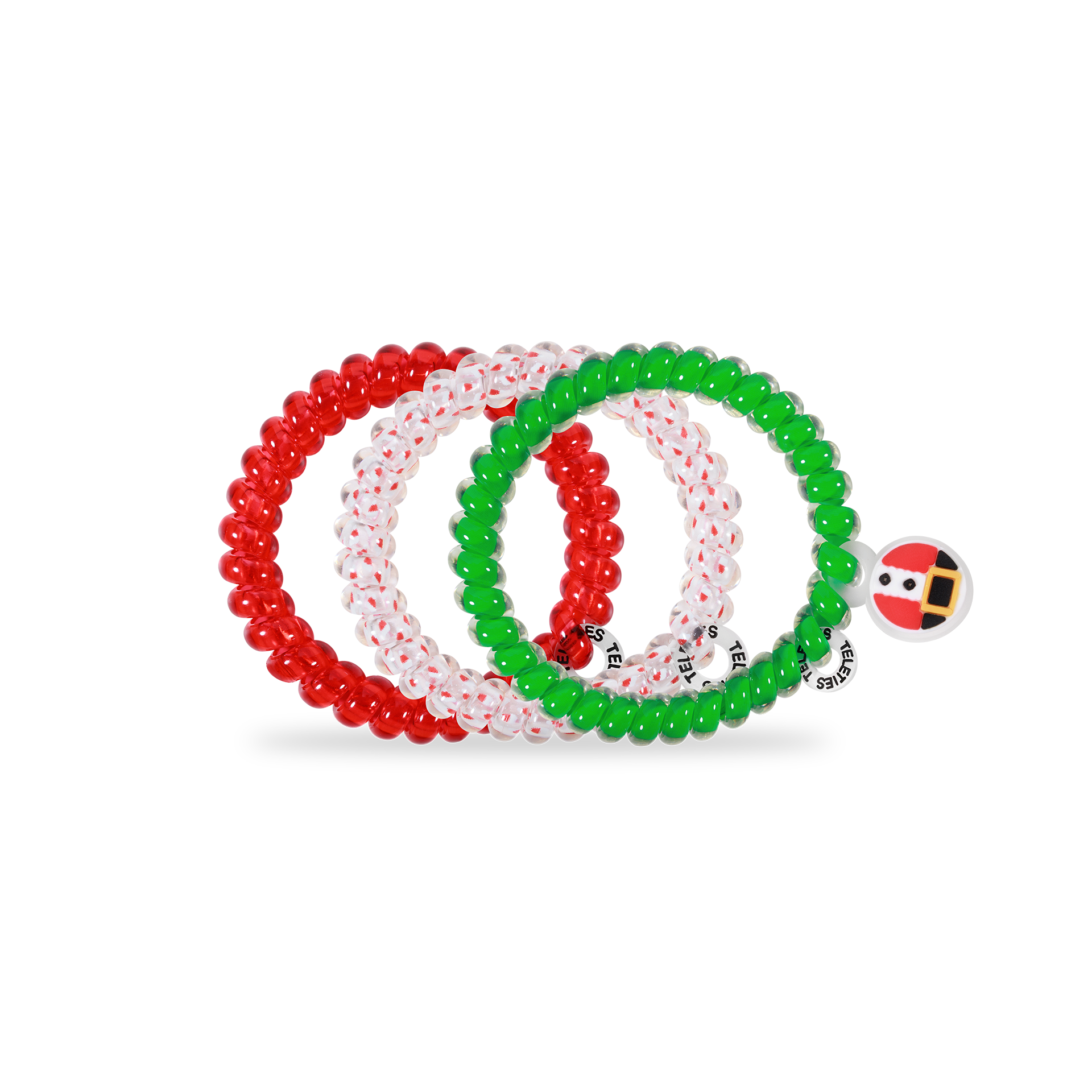 TELETIES - Wholesale Hair Tie - Spiral Hair Coils | Small | Secret Santa Hair Ties1