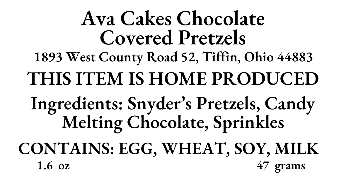 AvaCakes - Wholesale Chocolate Covered Sweets - White Chocolate Drizzled Pretzel/Resealable Bag/Sweet Salty3