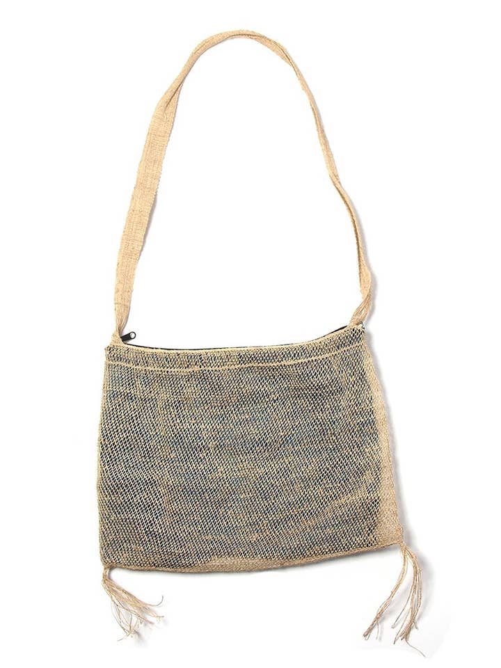 "Sabai Sabai" Lao Vine Crossbody - Ecofriendly Net Style Bag for wholesale by A Million Elephants