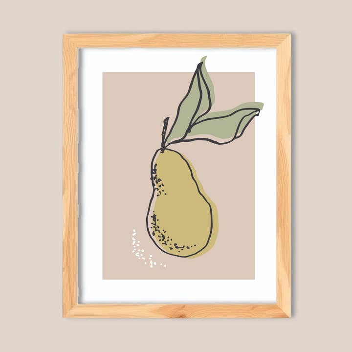 Sweet Pear | 8x10 | Art Print for wholesale by enCourage Co.